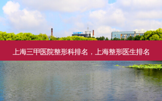 上海三甲医院整形科排名，上海整形医生排名