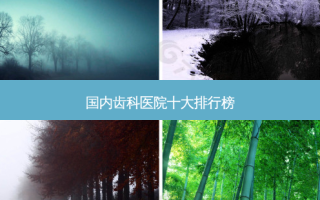 国内齿科医院十大排行榜