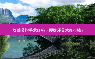 腹部吸脂手术价格（腰腹环吸术多少钱）