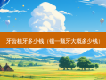 牙齿植牙多少钱（镶一颗牙大概多少钱）