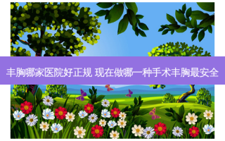 丰胸哪家医院好正规 现在做哪一种手术丰胸 *** 