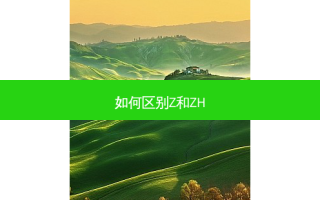 如何区别Z和ZH