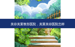 美容美莱整形医院，美莱美容医院怎样