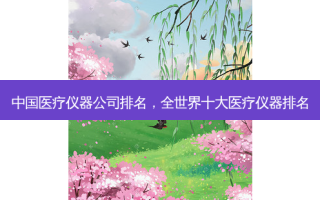 中国医疗仪器公司排名，全世界十大医疗仪器排名