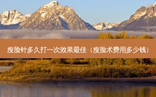 瘦脸针多久打一次效果佳（瘦脸术费用多少钱）
