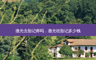 激光去胎记疼吗，激光祛胎记多少钱