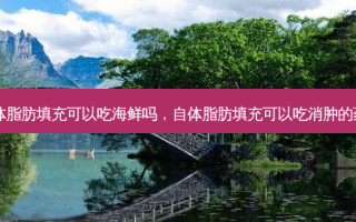 自体脂肪填充可以吃海鲜吗，自体脂肪填充可以吃消肿的药吗