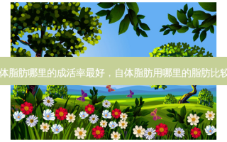 自体脂肪哪里的成活率 *** ，自体脂肪用哪里的脂肪比较好