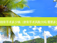 脸部削骨手术多少钱（磨骨手术风险大吗 需要多少钱）