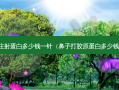 注射蛋白多少钱一针（鼻子打胶原蛋白多少钱）