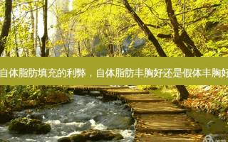 自体脂肪填充的利弊，自体脂肪丰胸好还是假体丰胸好