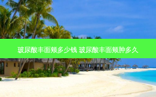 玻尿酸丰面颊多少钱 玻尿酸丰面颊肿多久