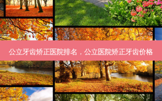 公立牙齿矫正医院排名，公立医院矫正牙齿价格