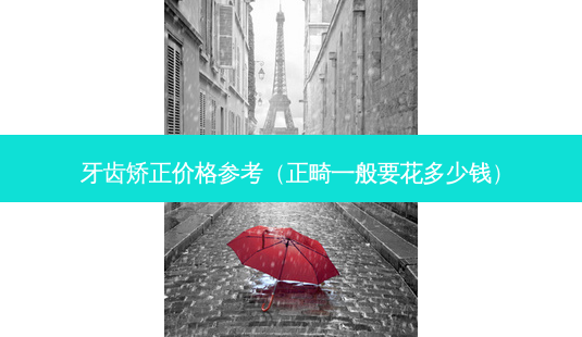 牙齿矫正价格参考（正畸一般要花多少钱）-第1张图片-容颜志 - 专注变美资讯