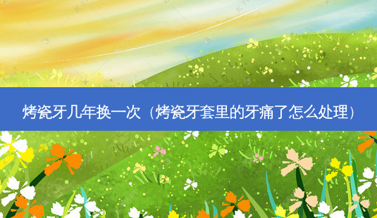 烤瓷牙几年换一次（烤瓷牙套里的牙痛了怎么处理）-第1张图片-容颜志 - 专注变美资讯