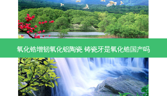 氧化锆增韧氧化铝陶瓷 铸瓷牙是氧化锆国产吗-第1张图片-容颜志 - 专注变美资讯 氧化锆增韧氧化铝陶瓷 铸瓷牙是氧化锆国产吗-第1张图片-容颜志 - 专注变美资讯
