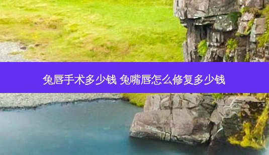 兔唇手术多少钱 兔嘴唇怎么修复多少钱-第1张图片-容颜志 - 专注变美资讯 兔唇手术多少钱 兔嘴唇怎么修复多少钱-第1张图片-容颜志 - 专注变美资讯