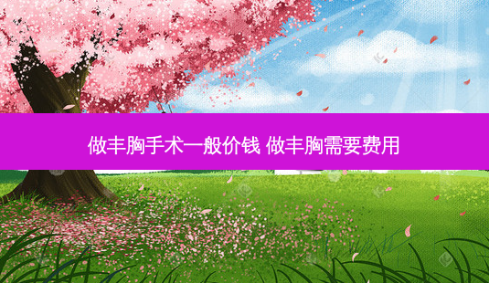 做丰胸手术一般价钱 做丰胸需要费用-第1张图片-容颜志 - 专注变美资讯 做丰胸手术一般价钱 做丰胸需要费用-第1张图片-容颜志 - 专注变美资讯