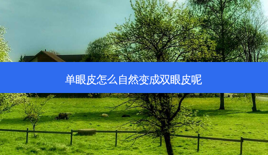 单眼皮怎么自然变成双眼皮呢-第1张图片-容颜志 - 专注变美资讯 单眼皮怎么自然变成双眼皮呢-第1张图片-容颜志 - 专注变美资讯