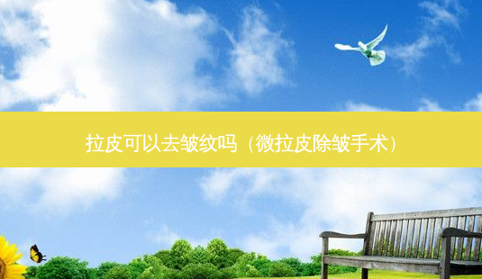 拉皮可以去皱纹吗(微拉皮除皱手术)-第1张图片-容颜志 - 专注变美资讯 拉皮可以去皱纹吗(微拉皮除皱手术)-第1张图片-容颜志 - 专注变美资讯