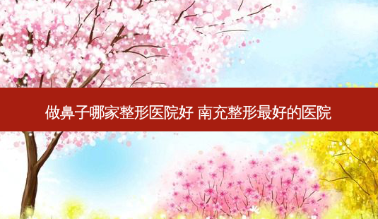 做鼻子哪家整形医院好 南充整形好的医院-第1张图片-容颜志 - 专注变美资讯 做鼻子哪家整形医院好 南充整形好的医院-第1张图片-容颜志 - 专注变美资讯