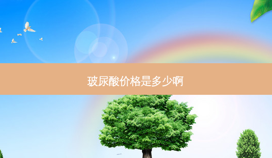 玻尿酸价格是多少啊-第1张图片-容颜志 - 专注变美资讯 玻尿酸价格是多少啊-第1张图片-容颜志 - 专注变美资讯