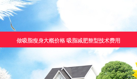 做吸脂瘦身大概价格 吸脂减肥整型技术费用-第1张图片-容颜志 - 专注变美资讯