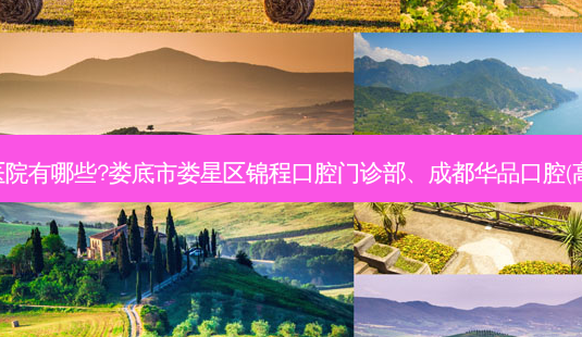 国内排名前三的牙科医院有哪些?娄底市娄星区锦程口腔门诊部、成都华品口腔(高新天久店)都名列在榜-第1张图片-容颜志 - 专注变美资讯 国内排名前三的牙科医院有哪些?娄底市娄星区锦程口腔门诊部、成都华品口腔(高新天久店)都名列在榜-第1张图片-容颜志 - 专注变美资讯