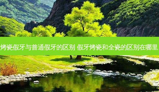 烤瓷假牙与普通假牙的区别 假牙烤瓷和全瓷的区别在哪里-第1张图片-容颜志 - 专注变美资讯 烤瓷假牙与普通假牙的区别 假牙烤瓷和全瓷的区别在哪里-第1张图片-容颜志 - 专注变美资讯