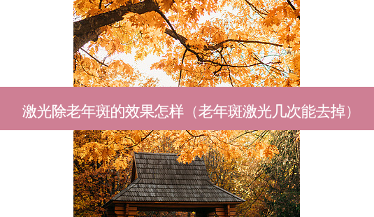 激光除老年斑的效果怎样(老年斑激光几次能去掉)-第1张图片-容颜志 - 专注变美资讯 激光除老年斑的效果怎样(老年斑激光几次能去掉)-第1张图片-容颜志 - 专注变美资讯