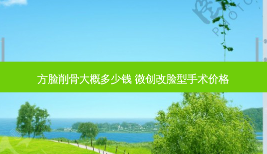 方脸削骨大概多少钱 微创改脸型手术价格-第1张图片-容颜志 - 专注变美资讯 方脸削骨大概多少钱 微创改脸型手术价格-第1张图片-容颜志 - 专注变美资讯