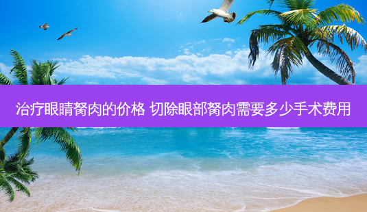 眼睛胬肉的价格 切除眼部胬肉需要多少手术费用-第1张图片-容颜志 - 专注变美资讯 眼睛胬肉的价格 切除眼部胬肉需要多少手术费用-第1张图片-容颜志 - 专注变美资讯