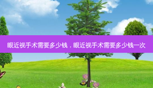 眼近视手术需要多少钱,眼近视手术需要多少钱一次-第1张图片-容颜志 - 专注变美资讯 眼近视手术需要多少钱,眼近视手术需要多少钱一次-第1张图片-容颜志 - 专注变美资讯