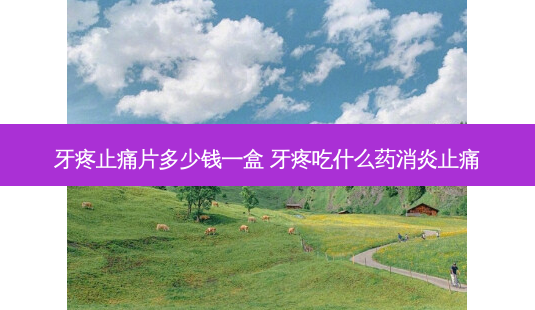牙疼止痛片多少钱一盒 牙疼吃什么药消炎止痛-第1张图片-容颜志 - 专注变美资讯 牙疼止痛片多少钱一盒 牙疼吃什么药消炎止痛-第1张图片-容颜志 - 专注变美资讯