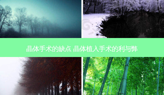 晶体手术的缺点 晶体植入手术的利与弊-第1张图片-容颜志 - 专注变美资讯 晶体手术的缺点 晶体植入手术的利与弊-第1张图片-容颜志 - 专注变美资讯