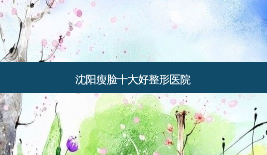 沈阳瘦脸十大好整形医院-第1张图片-容颜志 - 专注变美资讯 沈阳瘦脸十大好整形医院-第1张图片-容颜志 - 专注变美资讯