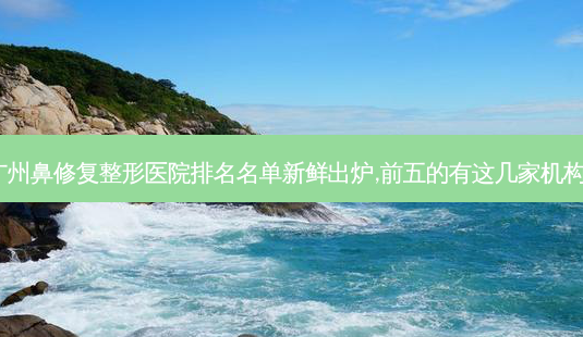 广州鼻修复整形医院排名名单新鲜出炉,前五的有这几家机构~-第1张图片-容颜志 - 专注变美资讯 广州鼻修复整形医院排名名单新鲜出炉,前五的有这几家机构~-第1张图片-容颜志 - 专注变美资讯