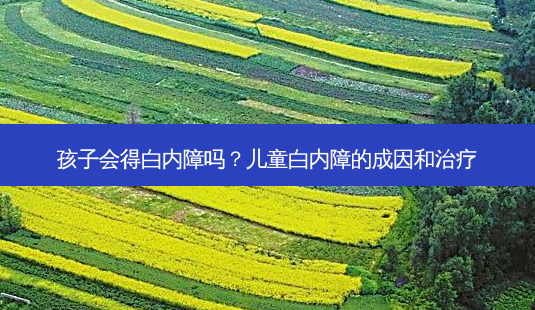 孩子会得白内障吗?儿童白内障的成因和-第1张图片-容颜志 - 专注变美资讯 孩子会得白内障吗?儿童白内障的成因和-第1张图片-容颜志 - 专注变美资讯