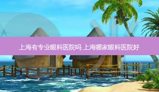 上海有专业眼科医院吗 上海哪家眼科医院好-第1张图片-容颜志 - 专注变美资讯 上海有专业眼科医院吗 上海哪家眼科医院好-第1张图片-容颜志 - 专注变美资讯