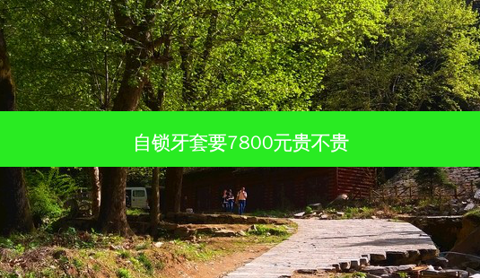 自锁牙套要7800元贵不贵-第1张图片-容颜志 - 专注变美资讯 自锁牙套要7800元贵不贵-第1张图片-容颜志 - 专注变美资讯