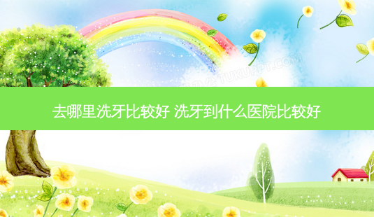 去哪里洗牙比较好 洗牙到什么医院比较好-第1张图片-容颜志 - 专注变美资讯 去哪里洗牙比较好 洗牙到什么医院比较好-第1张图片-容颜志 - 专注变美资讯