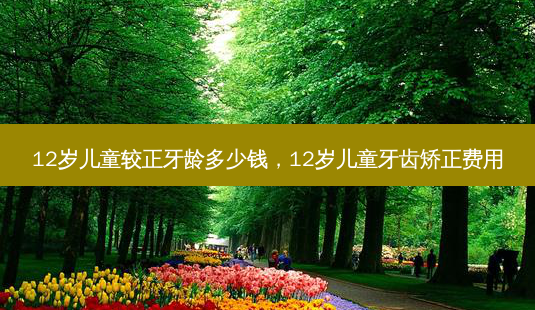 12岁儿童较正牙龄多少钱,12岁儿童牙齿矫正费用-第1张图片-容颜志 - 专注变美资讯 12岁儿童较正牙龄多少钱,12岁儿童牙齿矫正费用-第1张图片-容颜志 - 专注变美资讯