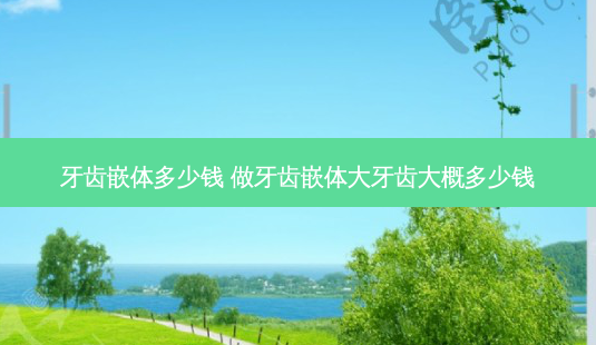 牙齿嵌体多少钱 做牙齿嵌体大牙齿大概多少钱-第1张图片-容颜志 - 专注变美资讯 牙齿嵌体多少钱 做牙齿嵌体大牙齿大概多少钱-第1张图片-容颜志 - 专注变美资讯