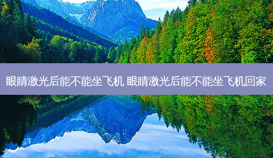 眼睛激光后能不能坐飞机 眼睛激光后能不能坐飞机回家-第1张图片-容颜志 - 专注变美资讯 眼睛激光后能不能坐飞机 眼睛激光后能不能坐飞机回家-第1张图片-容颜志 - 专注变美资讯