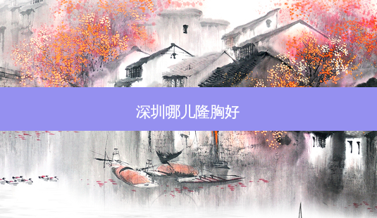 深圳哪儿隆胸好-第1张图片-容颜志 - 专注变美资讯 深圳哪儿隆胸好-第1张图片-容颜志 - 专注变美资讯