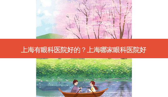 上海有眼科医院好的?上海哪家眼科医院好-第1张图片-容颜志 - 专注变美资讯 上海有眼科医院好的?上海哪家眼科医院好-第1张图片-容颜志 - 专注变美资讯