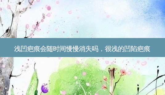 浅凹疤痕会随时间慢慢消失吗,很浅的凹陷疤痕-第1张图片-容颜志 - 专注变美资讯 浅凹疤痕会随时间慢慢消失吗,很浅的凹陷疤痕-第1张图片-容颜志 - 专注变美资讯