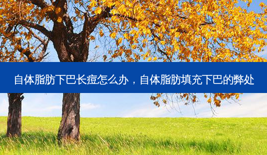 自体脂肪下巴长痘怎么办,自体脂肪填充下巴的弊处-第1张图片-容颜志 - 专注变美资讯 自体脂肪下巴长痘怎么办,自体脂肪填充下巴的弊处-第1张图片-容颜志 - 专注变美资讯