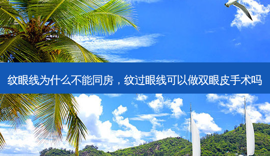 纹眼线为什么不能同房,纹过眼线可以做双眼皮手术吗-第1张图片-容颜志 - 专注变美资讯 纹眼线为什么不能同房,纹过眼线可以做双眼皮手术吗-第1张图片-容颜志 - 专注变美资讯