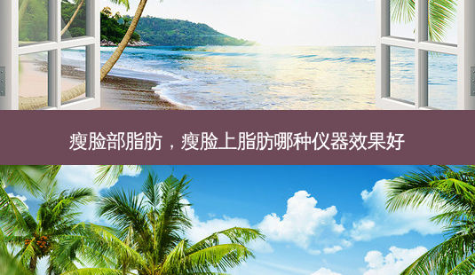 瘦脸部脂肪,瘦脸上脂肪哪种仪器效果好-第1张图片-容颜志 - 专注变美资讯 瘦脸部脂肪,瘦脸上脂肪哪种仪器效果好-第1张图片-容颜志 - 专注变美资讯